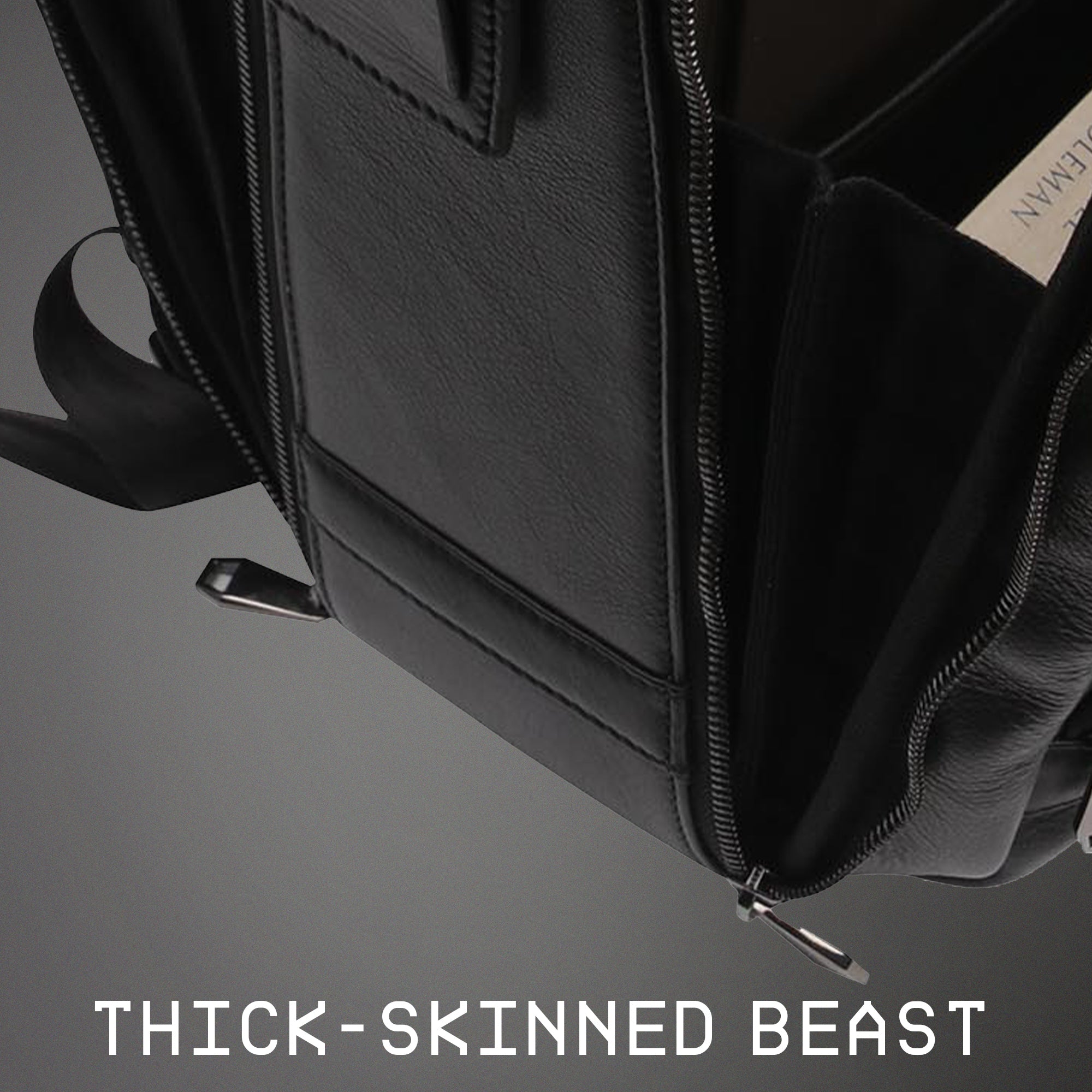 Jacob V 2.0 | Leather Backpack for Men | Lifetime Service Warranty | 100% Genuine Leather | Color: Black