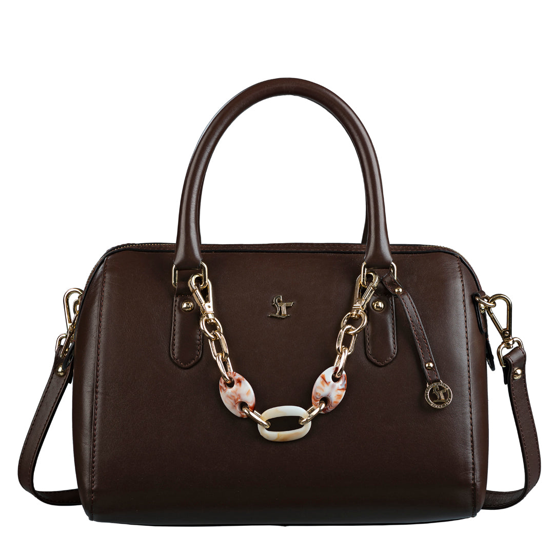 Enna Sling Purse for Women | Leather Handbag For Women | 100% Genuine Leather | Color: Lemon Green, Brown, Black, Blue Leather Talks