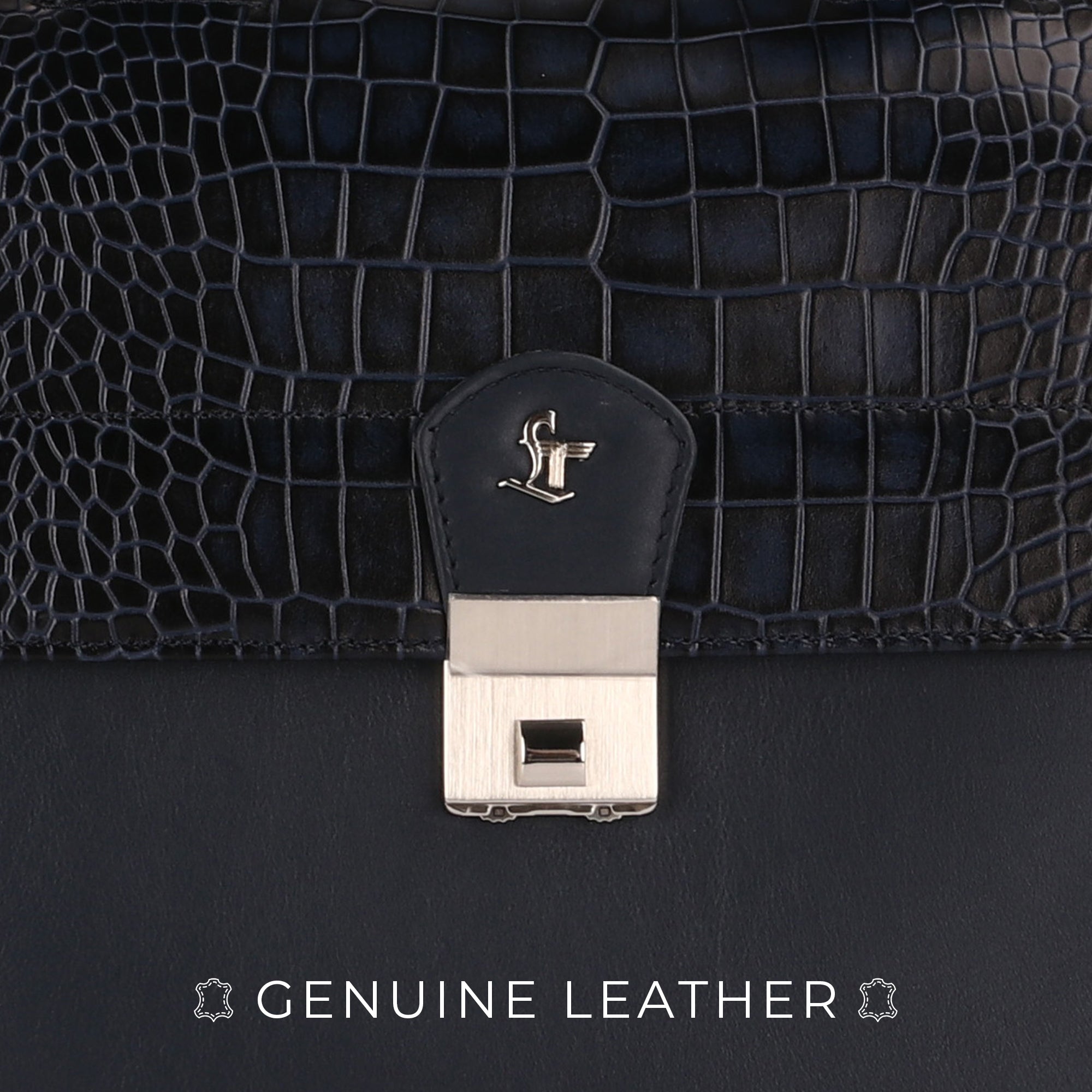 genuine leather bag for men