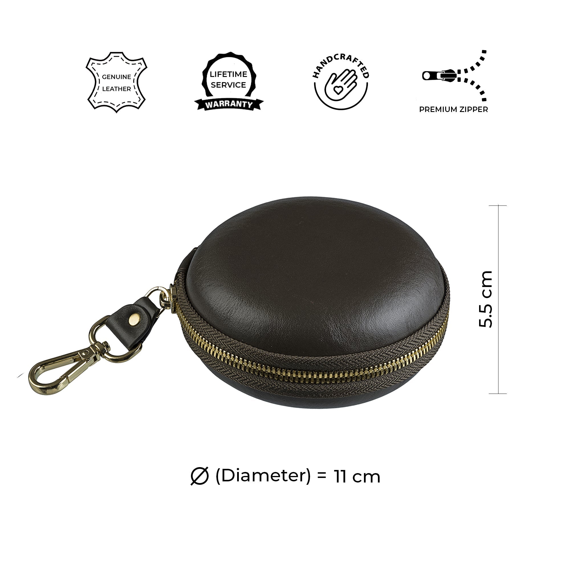 Streaks III Wallet & Tech Kit Combo Gift Set | Gift Set | Genuine Leather Wallet for Men | Leather Tech Kit | Color: Brown Leather Talks