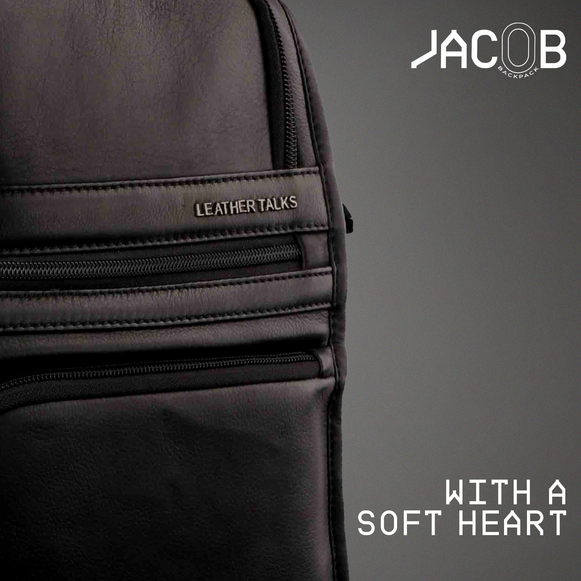 Jacob V 2.0 | Leather Backpack for Men | Lifetime Service Warranty | 100% Genuine Leather | Color: Black