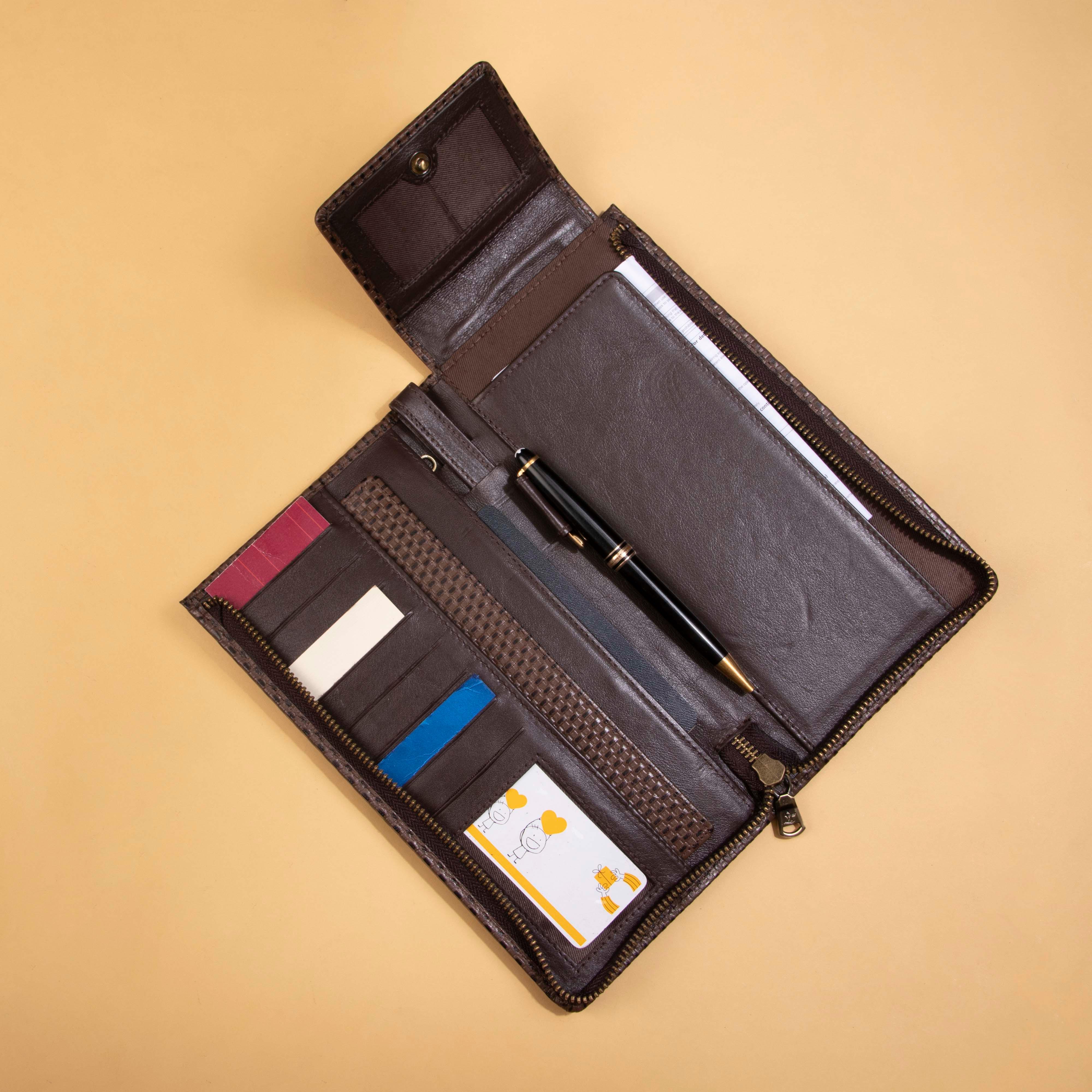 Full Zip Passport II | Leather Passport Holder