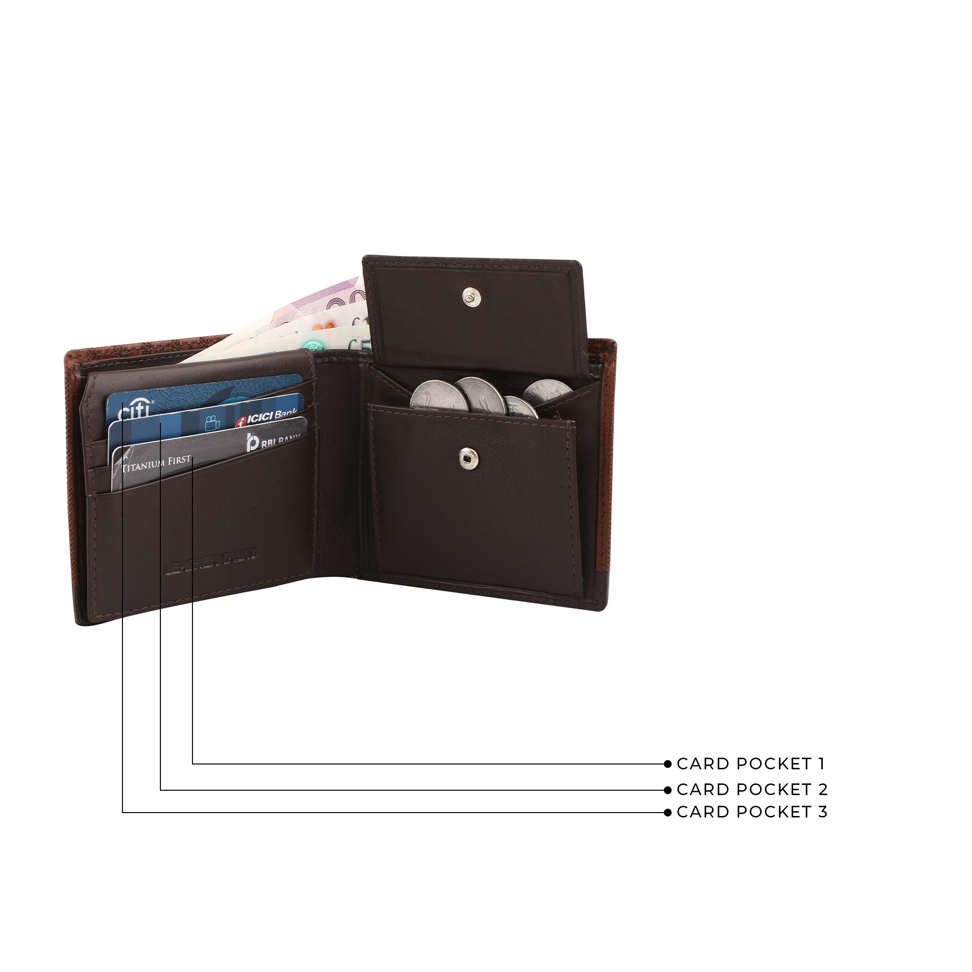 luxury leather wallet for men