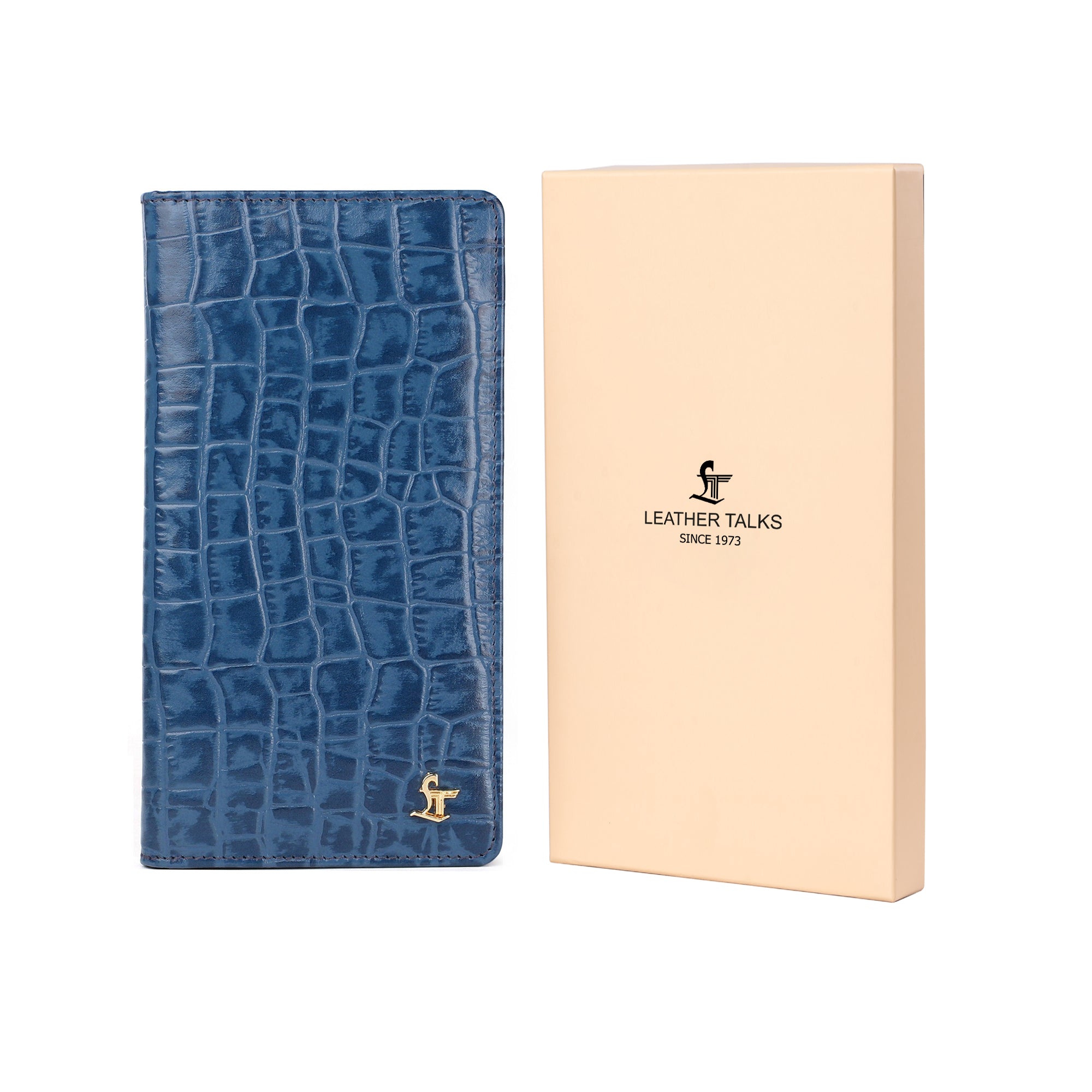 Pure leather passport cover