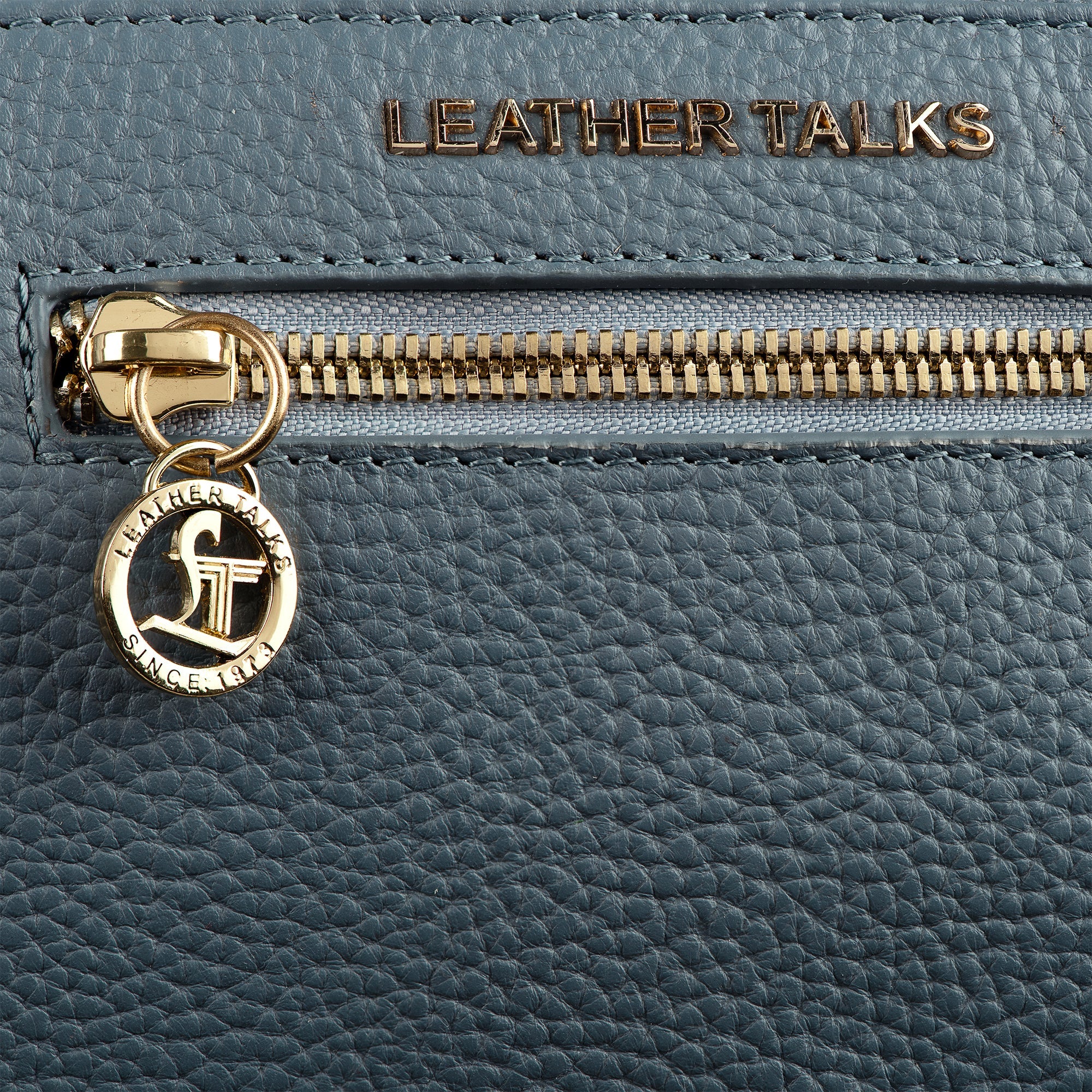 Leather Hand Bags For Women | 100% Genuine Leather | Color - Blue