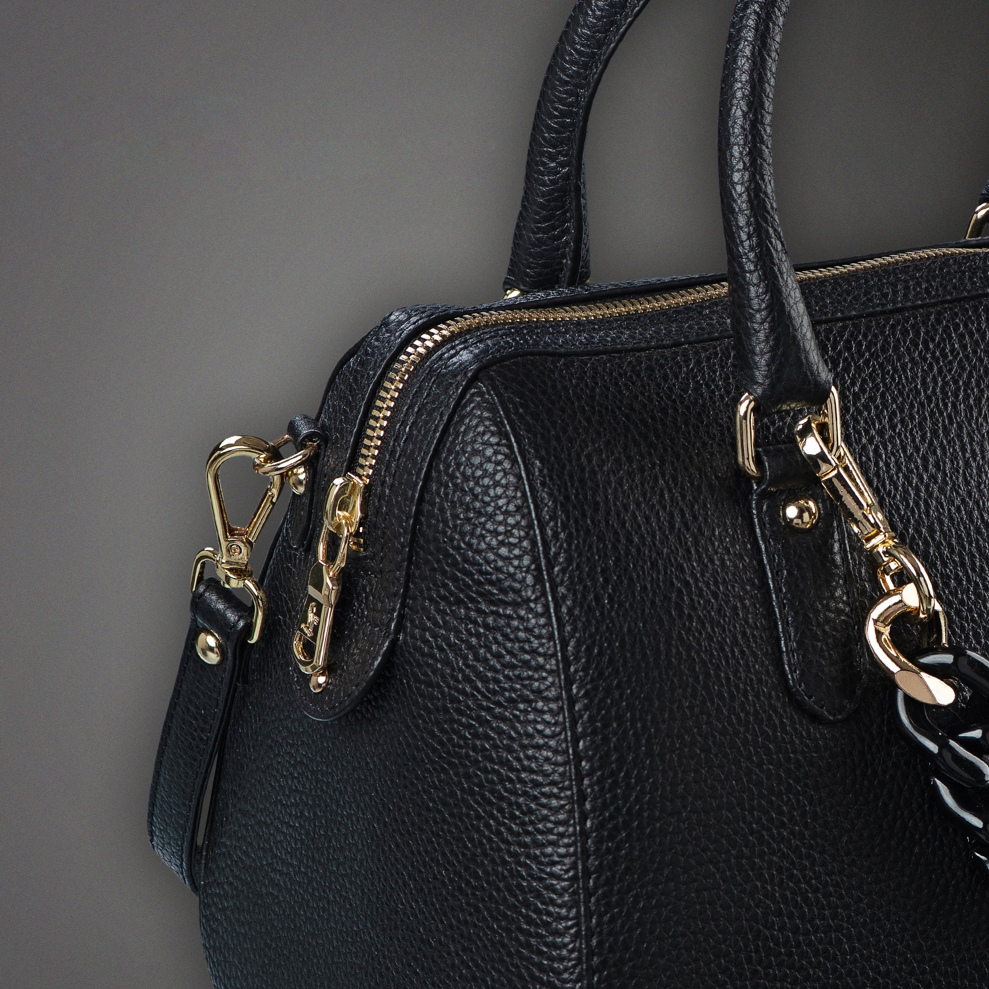 Leather Hand Bag For Women | 100% Genuine Leather | Color: Black