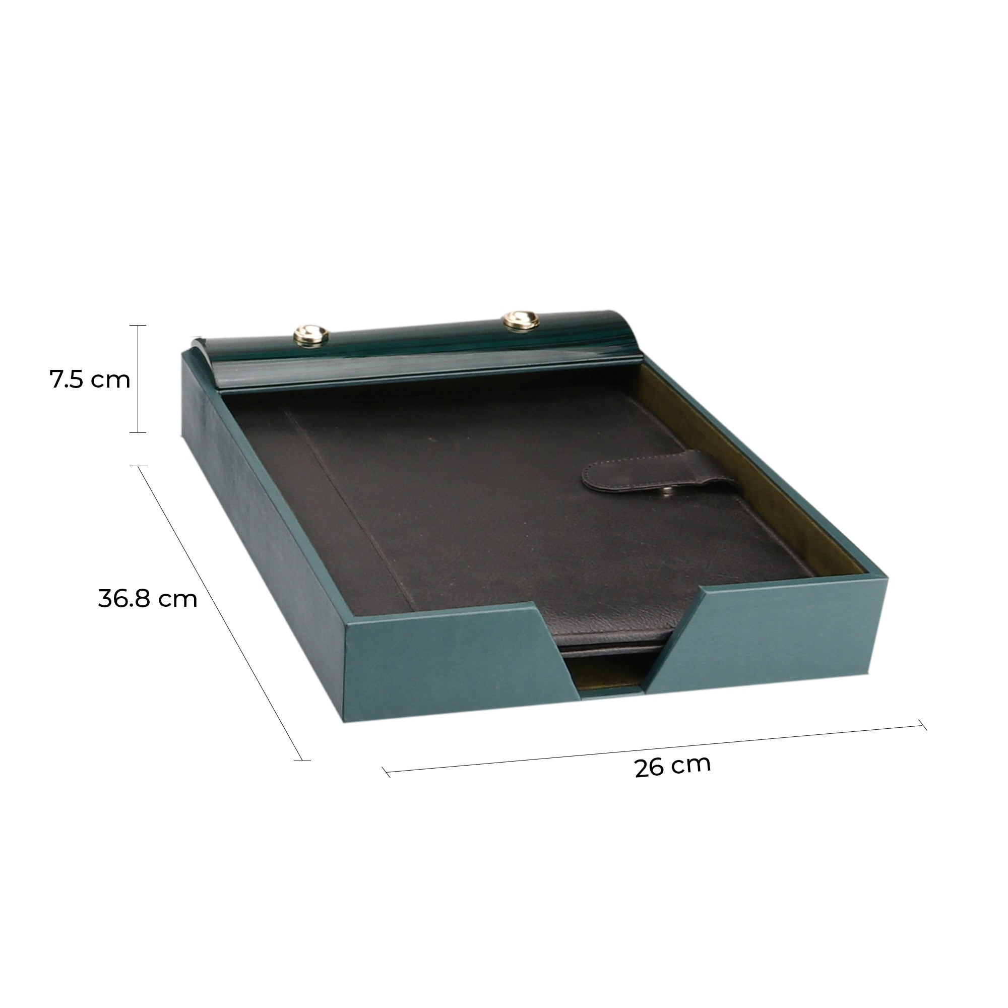 Leather Planner Set for Efficient Office Organization – Premium planner set for organizing your office tasks and desk space