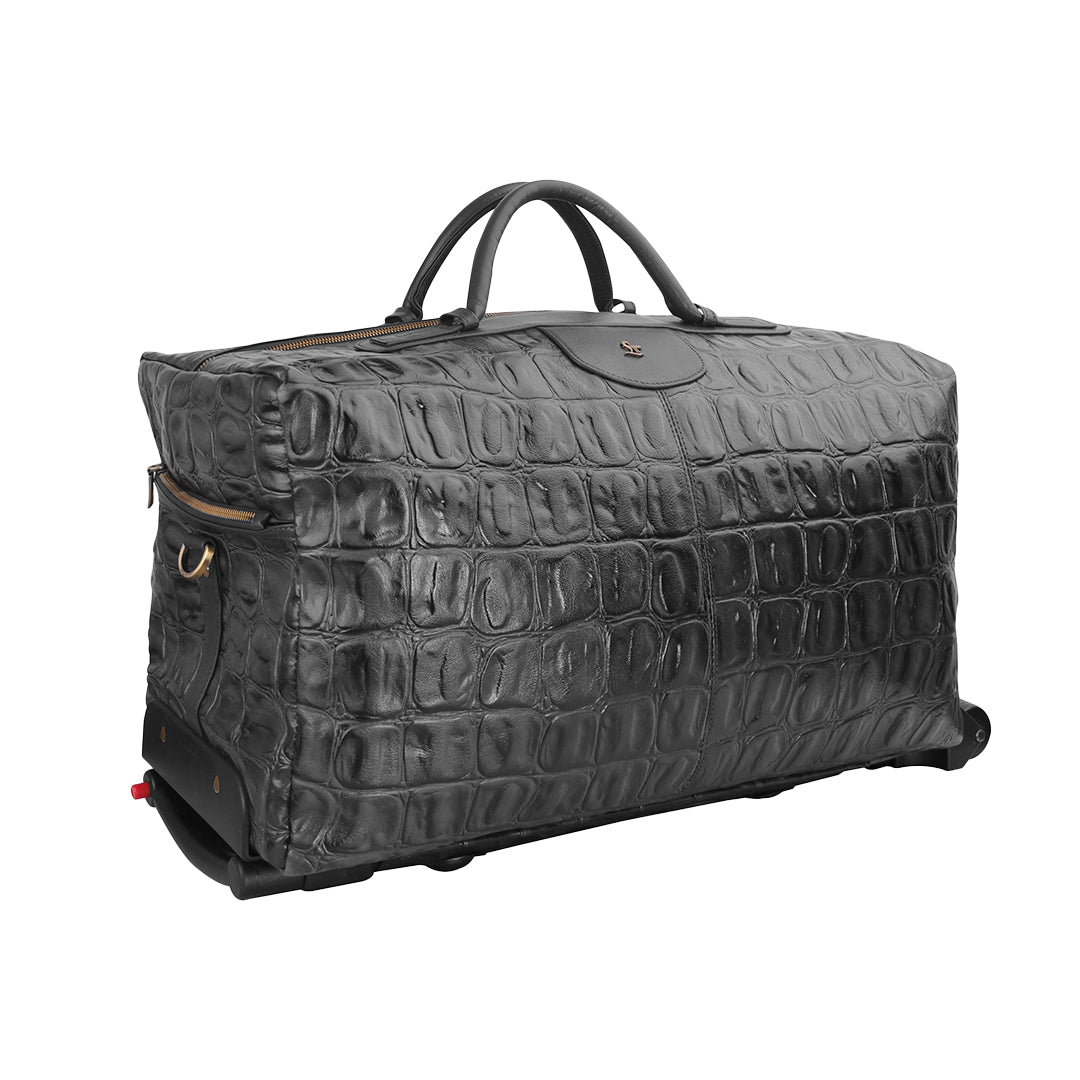 Cabin Size Leather Talks Leather Trolley Bag