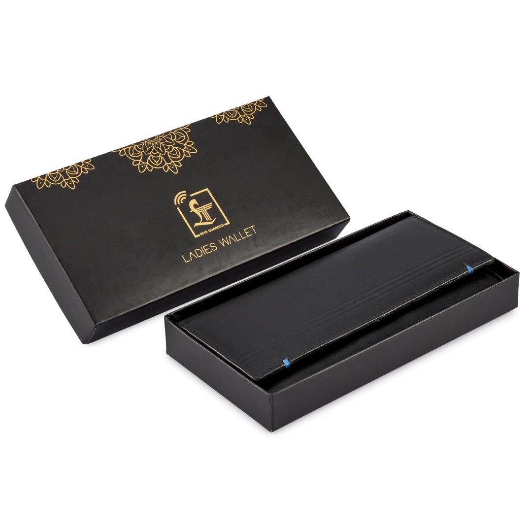 LT RFID Guarded Ladies Wallet - Leather Talks