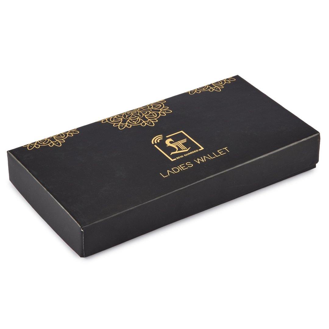 LT RFID Guarded Ladies Wallet - Leather Talks