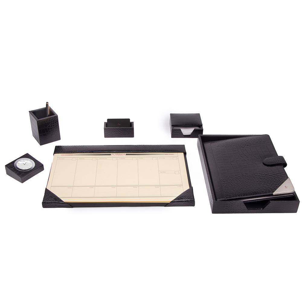 Desktop Planner Set II - Leather Talks