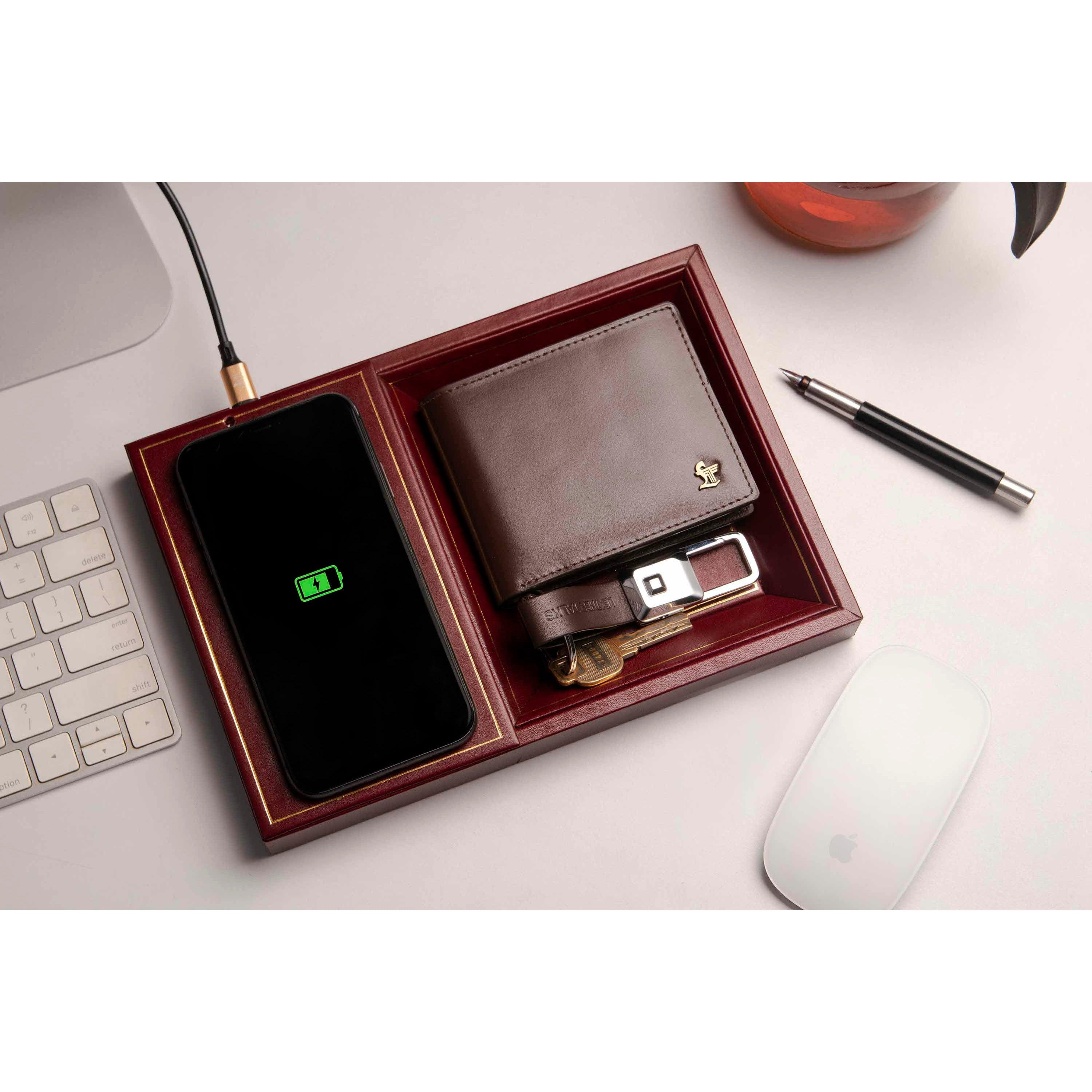 LT Smart/MG Valet Tray - Leather Talks