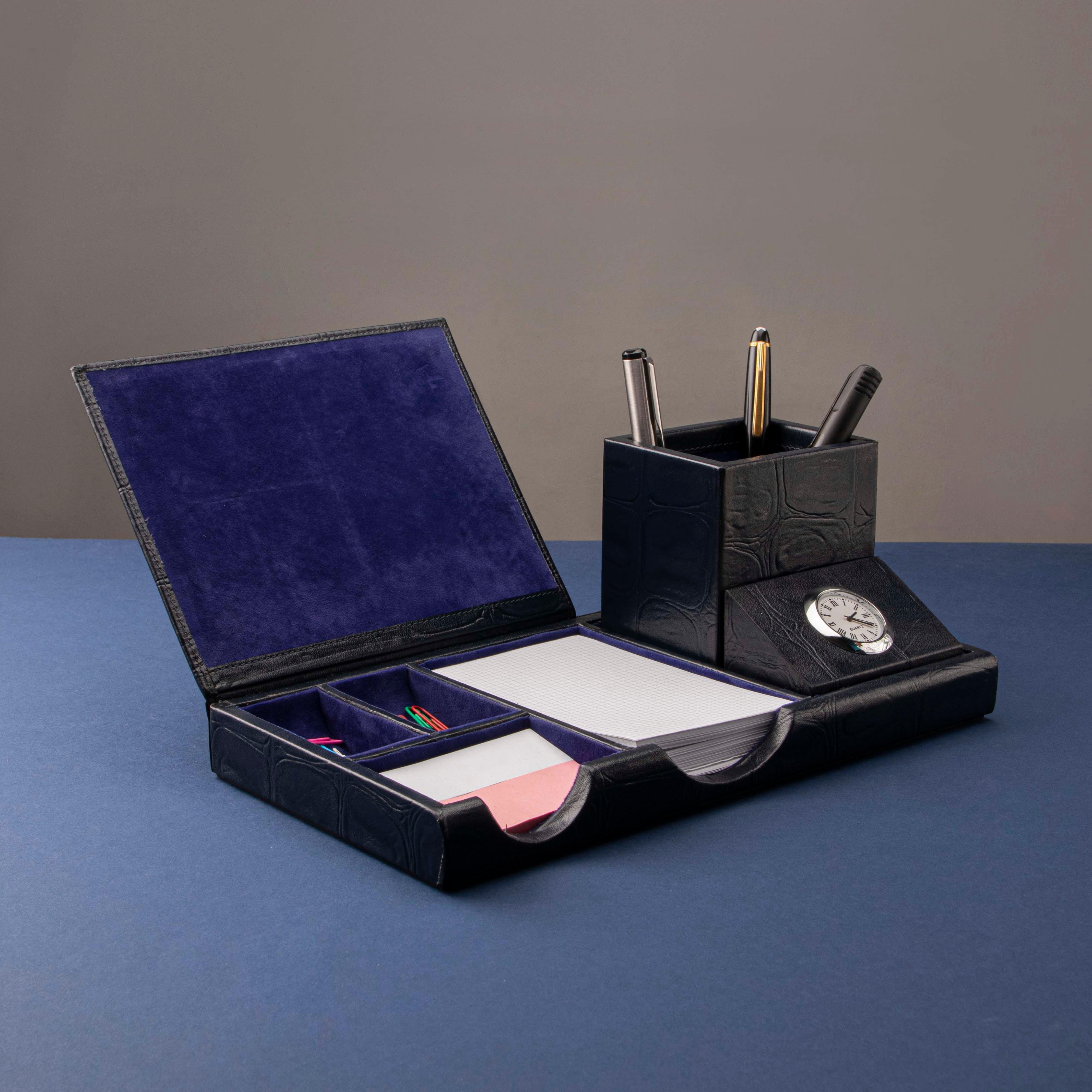 Comes with desktop watch and slip tray