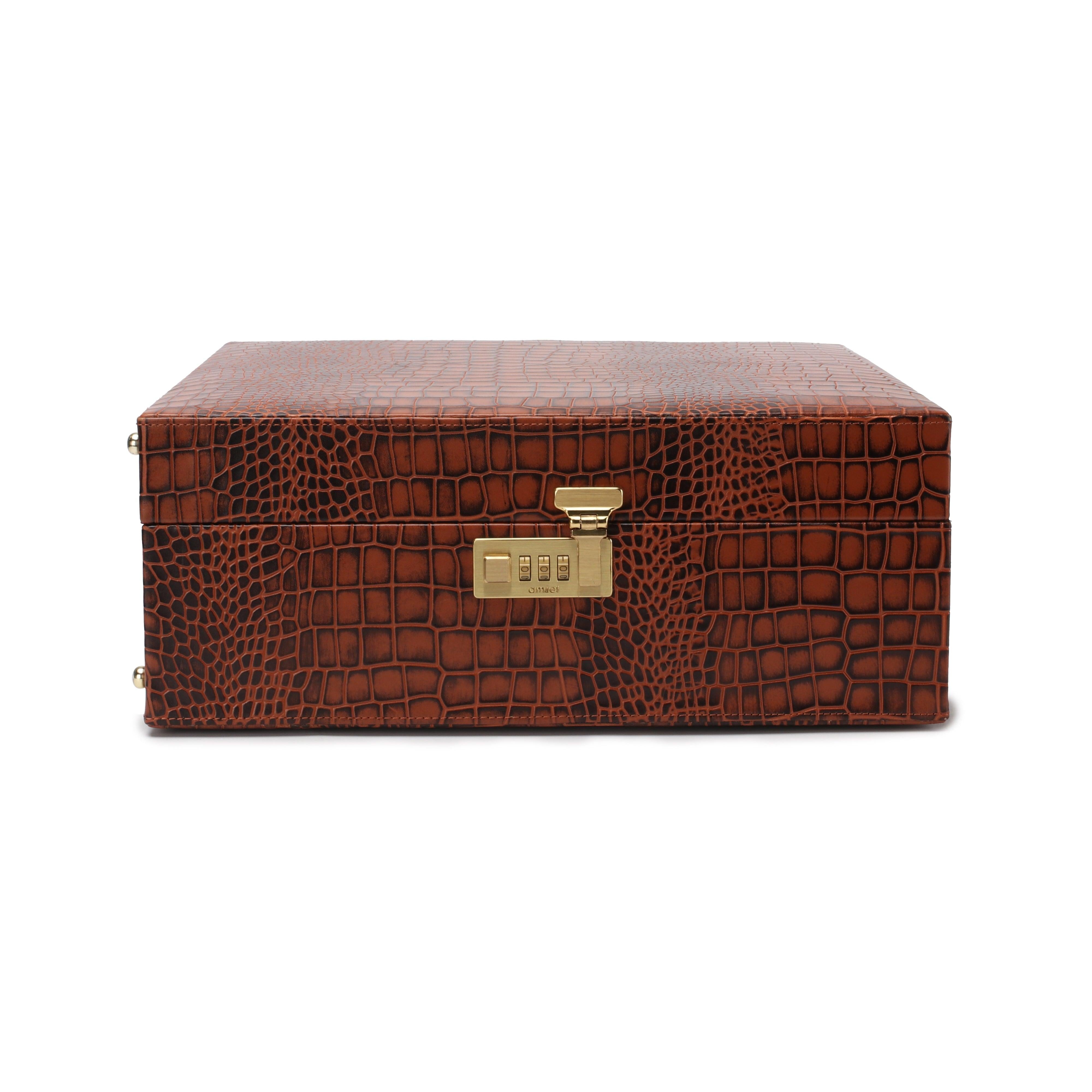 Portable Bar Box/Case - Leather Talks