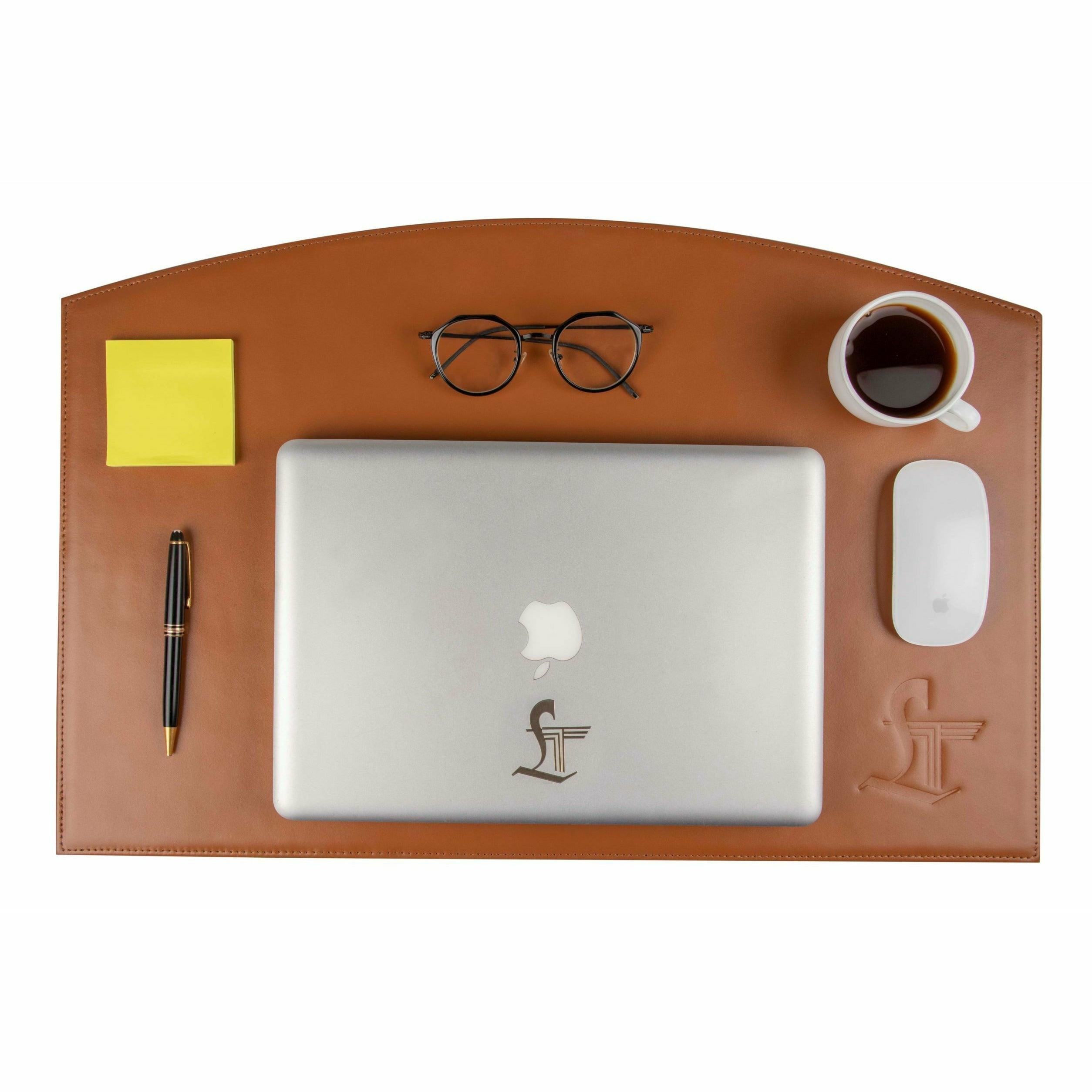 Genuine Leather Desk Blotter - Leather Talks