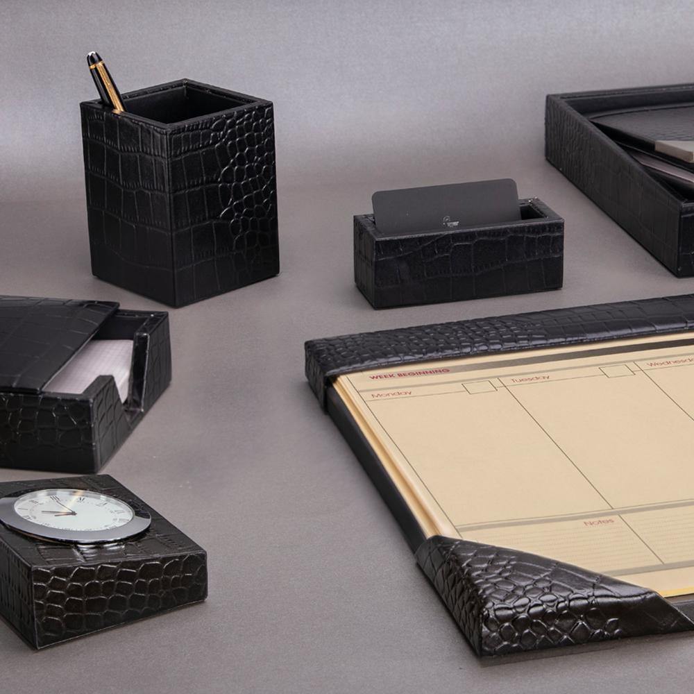 Desktop Planner Set II - Leather Talks