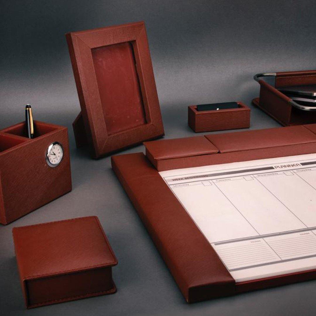 Desktop Planner Set I - Leather Talks