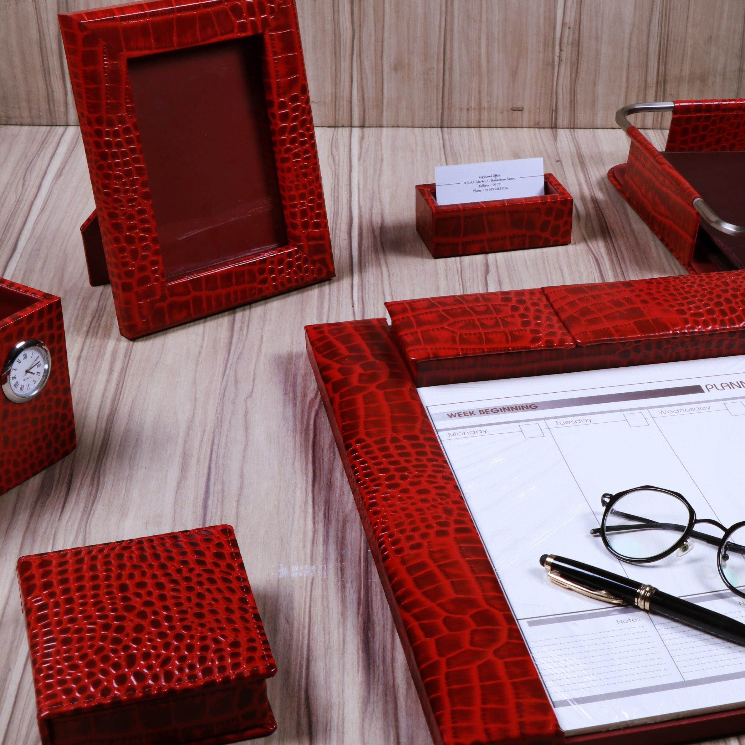 Desktop Planner Set I - Leather Talks