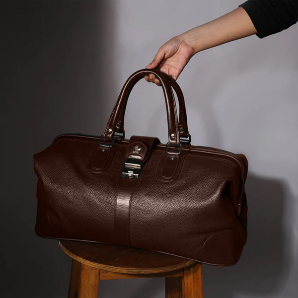 Luxury 97 | Leather Duffle Bag For Men