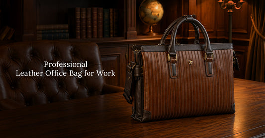 Professional Leather Office Bag for Work