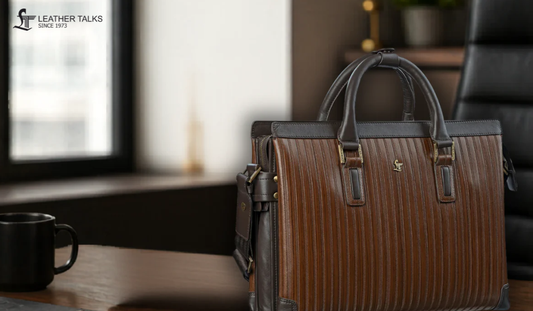 Professional Leather Office Bag for Work