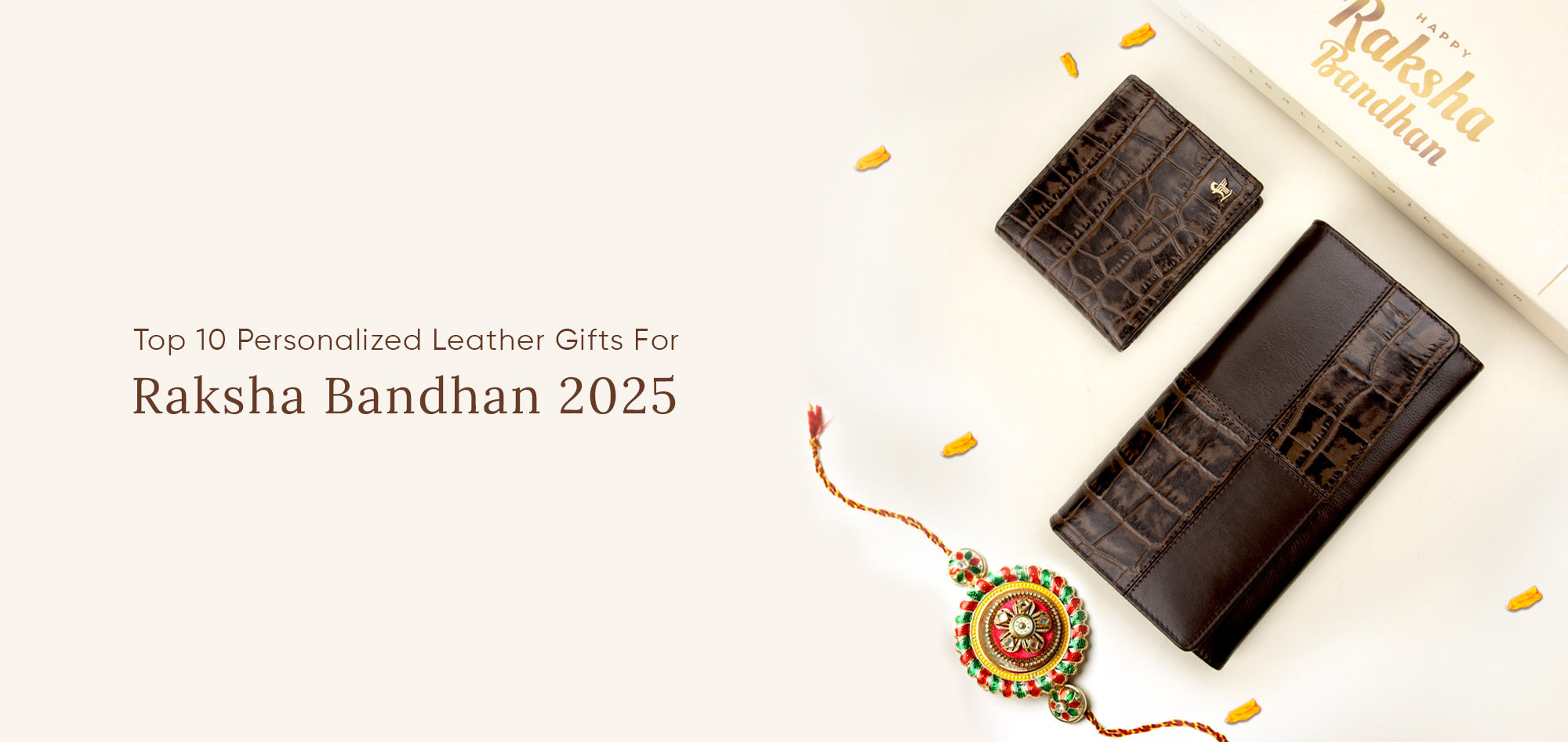 Top 10 Personalized Leather Gifts for Raksha Bandhan 2025