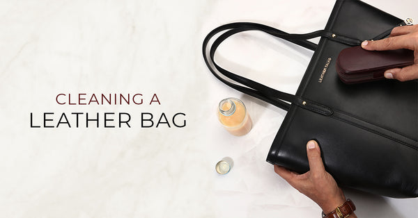 How to Clean Your Leather Bag? Blog Banner