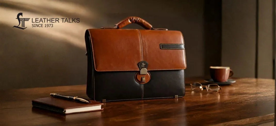 Professional Leather Office Bag for Work