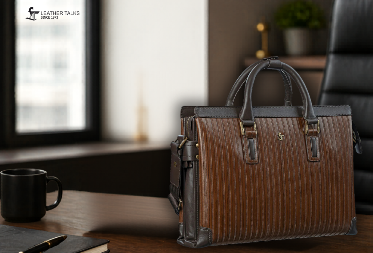 Professional Leather Office Bag for Work