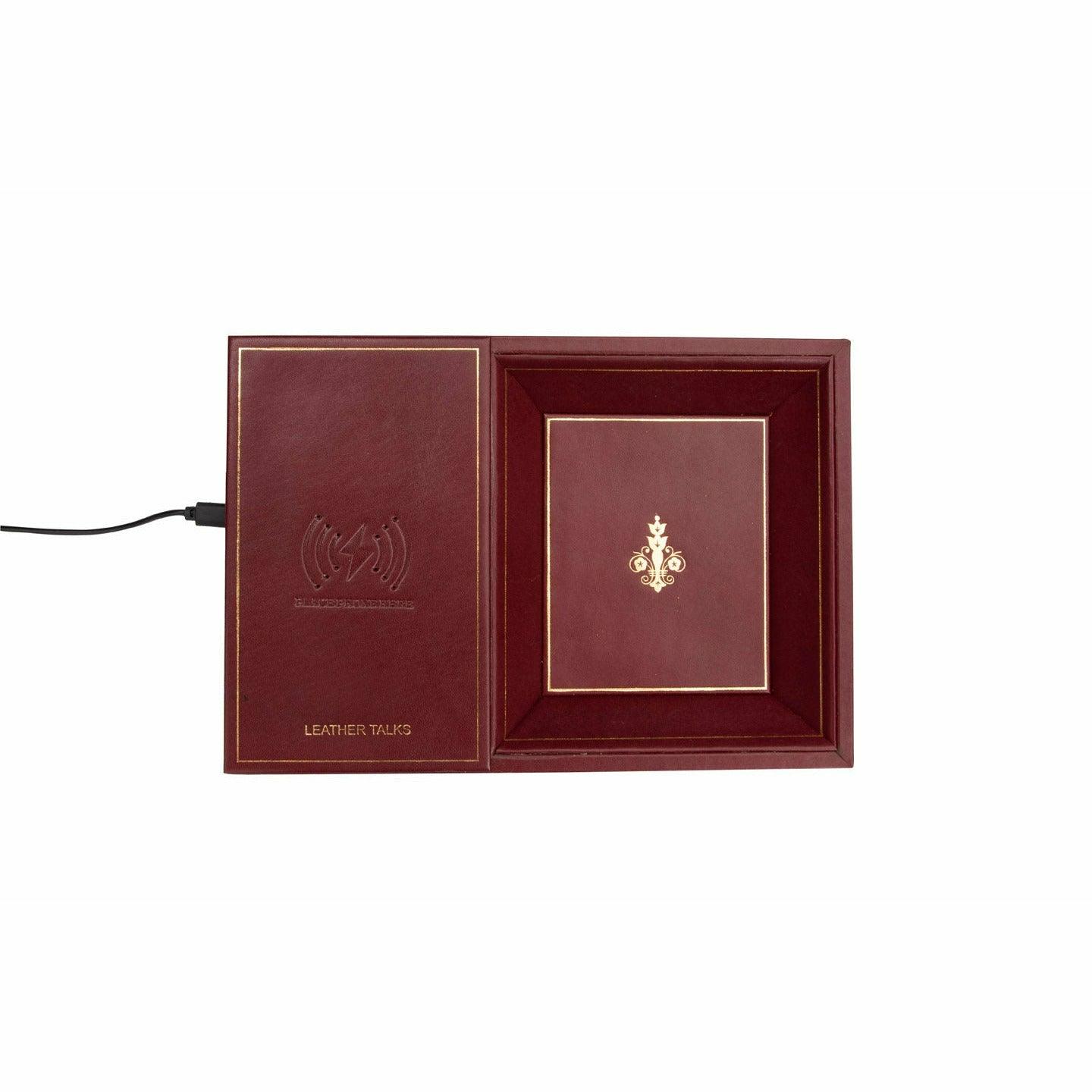 LT Smart Valet Tray 2.0 with wireless charging and power bank 10000 mAh - Leather Talks 