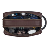 Toiletry bag with compartments