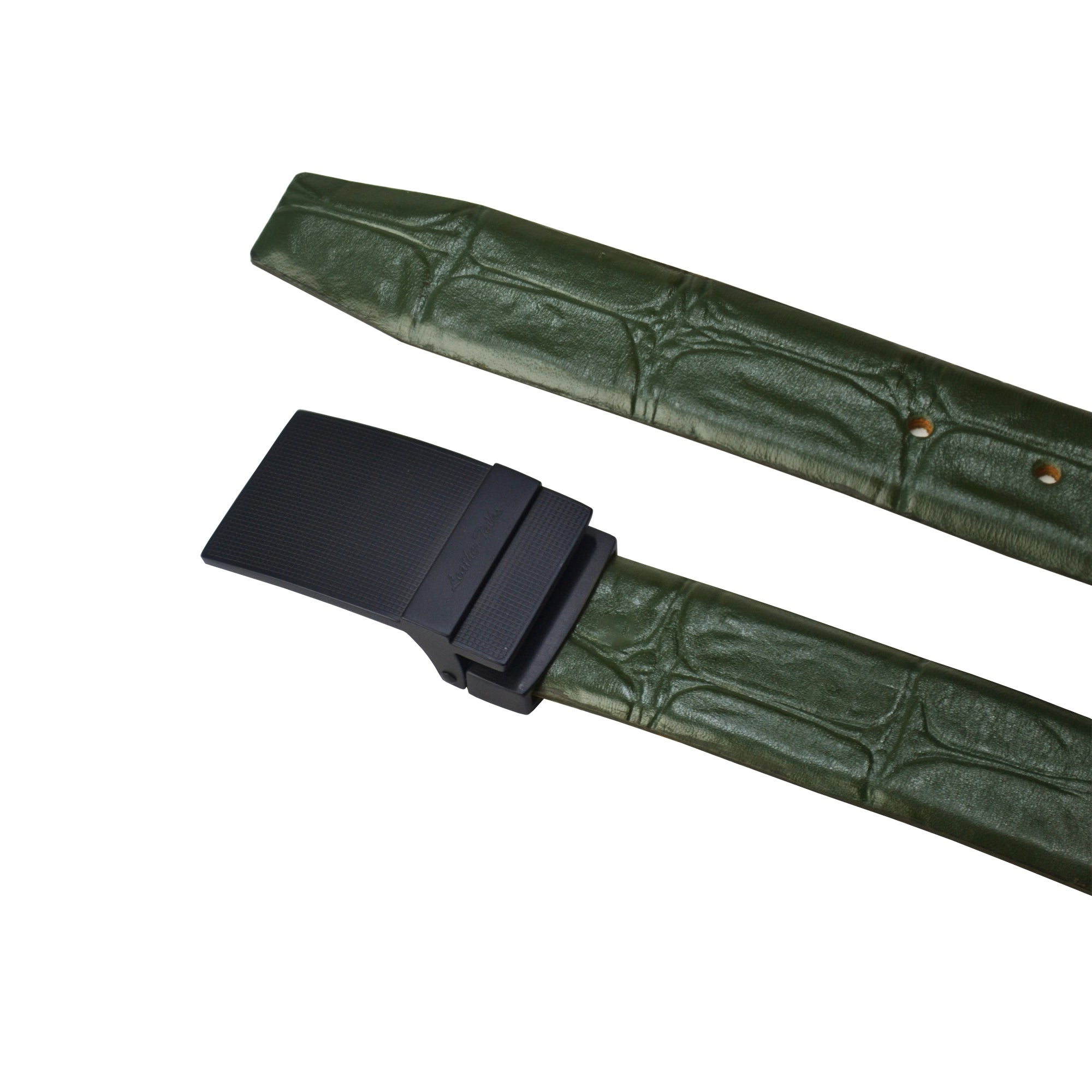 Great Dane | Genuine Leather Wallet & Belt Combo | Color : Green Leather Talks