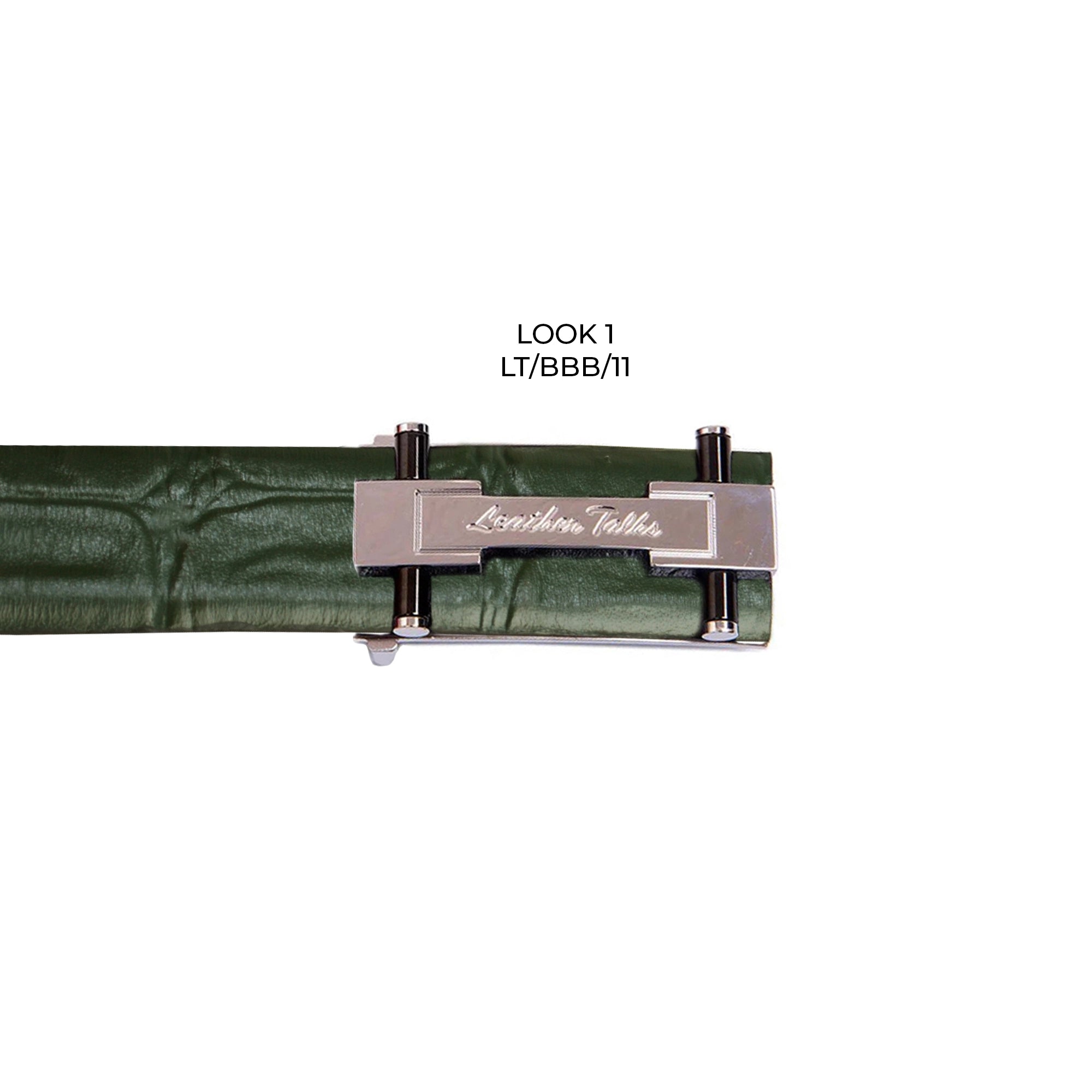 Great Dane | Genuine Leather Wallet & Belt Combo | Color : Green Leather Talks