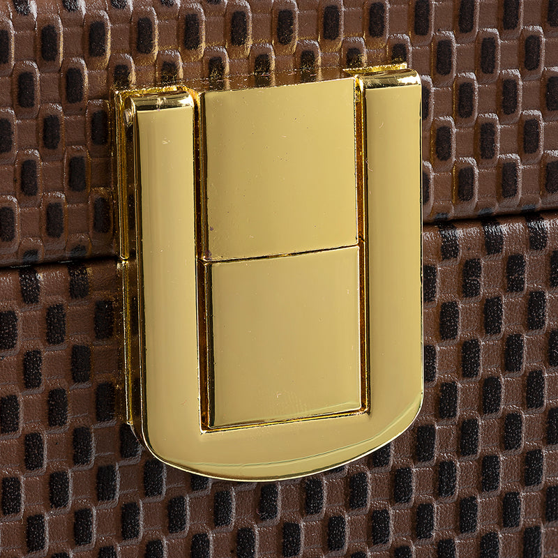 Golden lock button