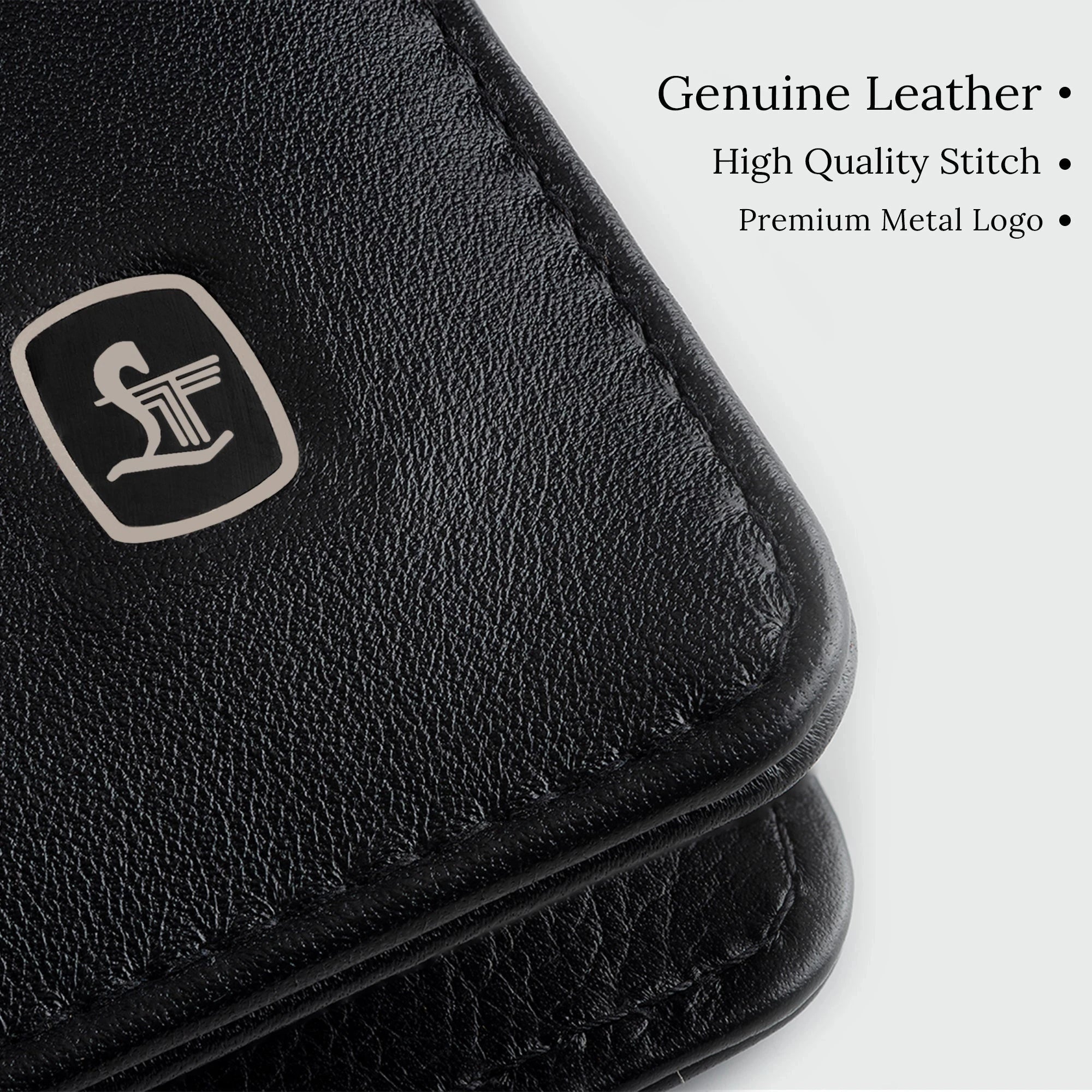 Melunge Leather Diary For Men | Genuine Leather Journal / Notebook | color:  Black Leather Talks