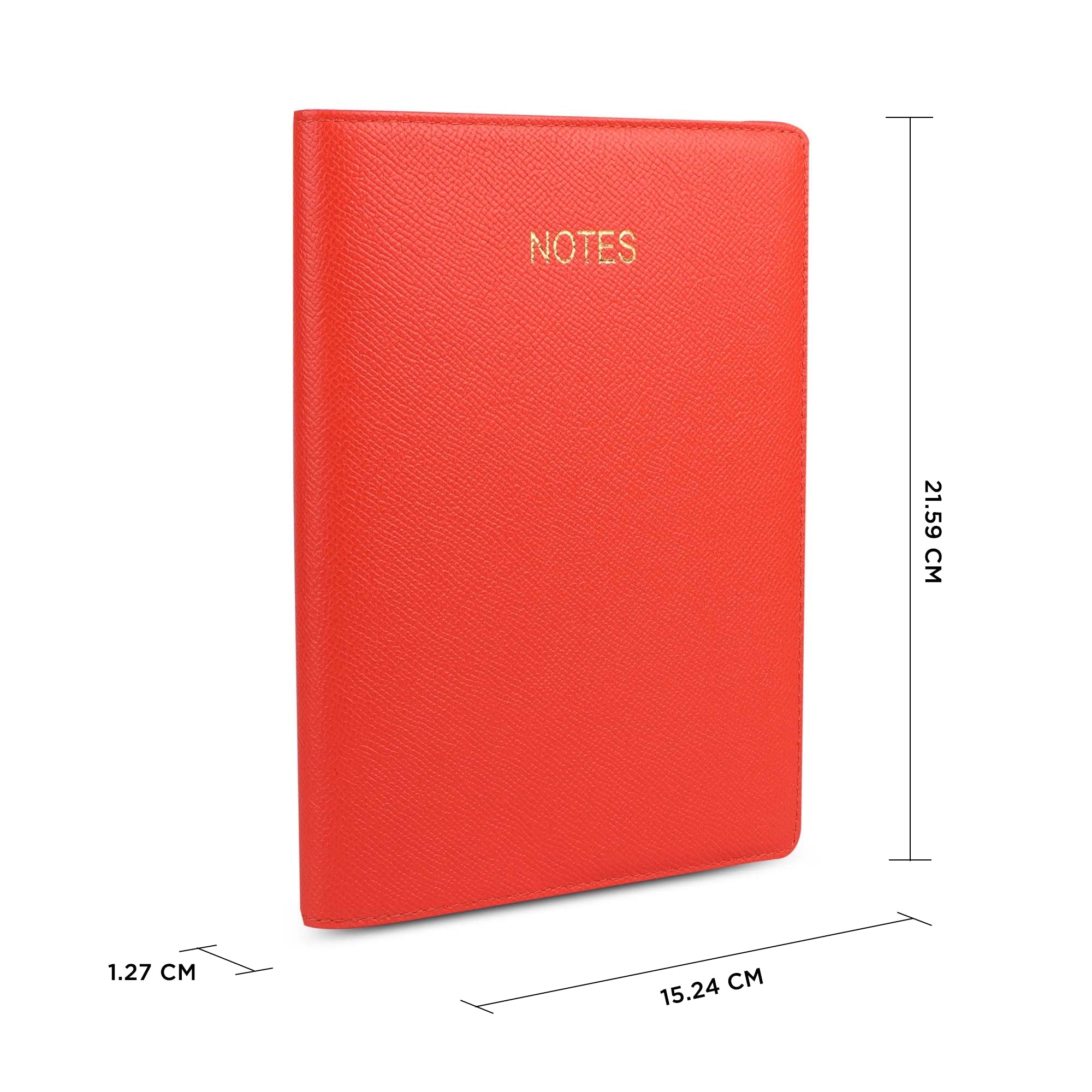 Classic - Luxury Leather Notebook | Premium Genuine Leather Journal for Men & Women | Color: Sunset Leather Talks