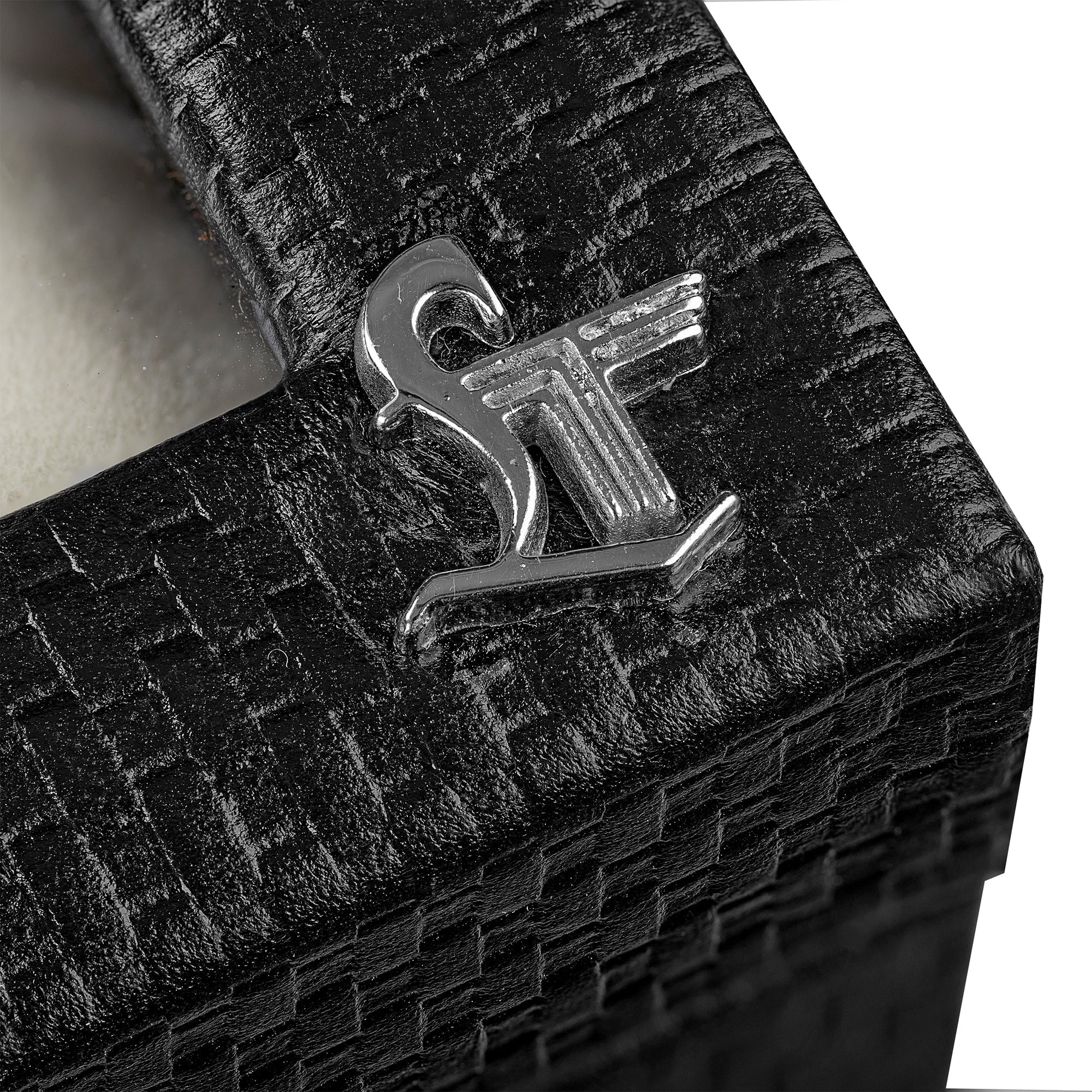 Bronx Watch Box (5 Watches) - Premium Genuine Leather Watch Box | Luxury Watch Organizer for Men |  Color: Brick Black Leather Talks