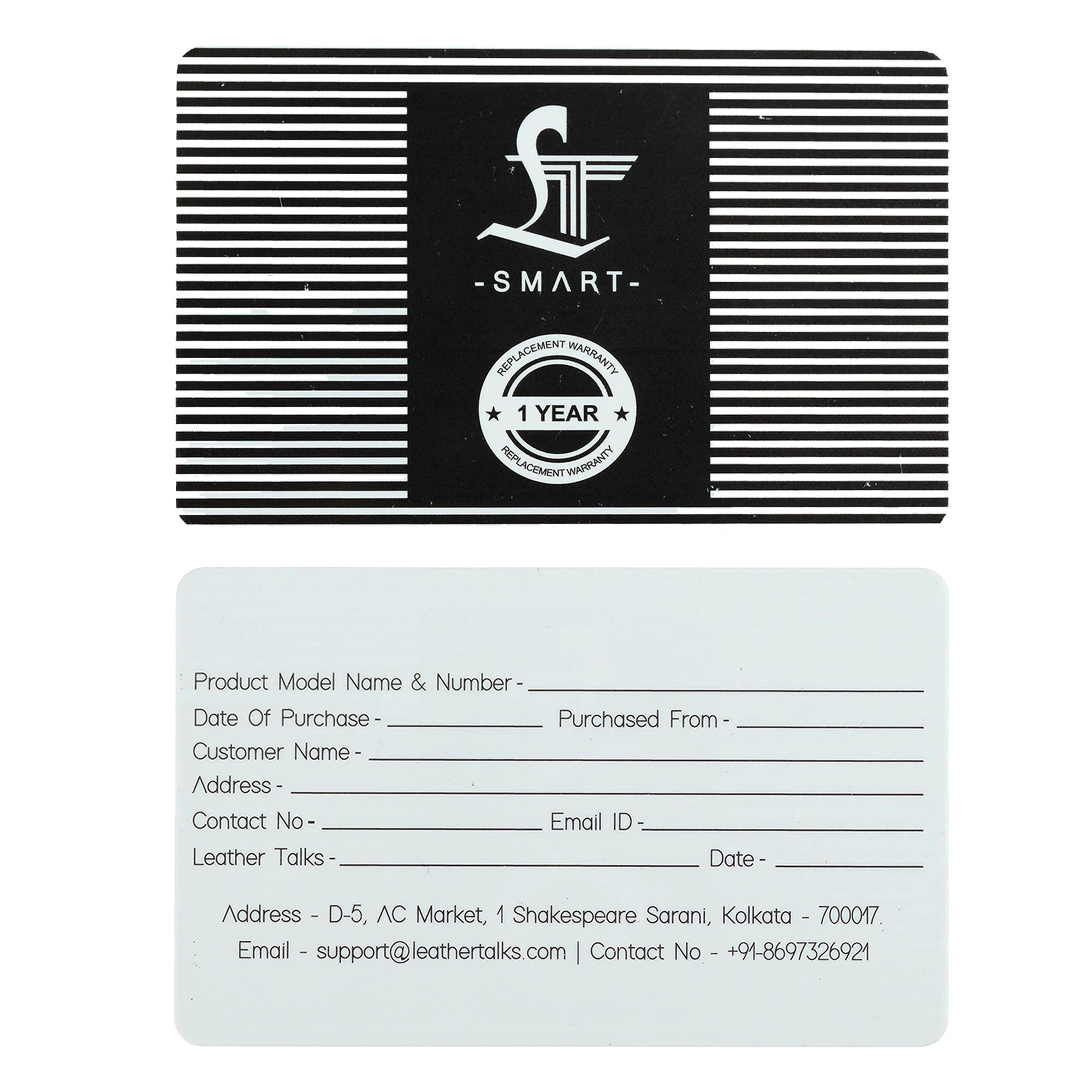 LT Smart Leather Notebook with Power Bank (5000 mAh) | Diary with Power Bank | Color: Italian VT Stripe Grey LeatherTalks