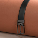 Black Leather Modern Belts for Men