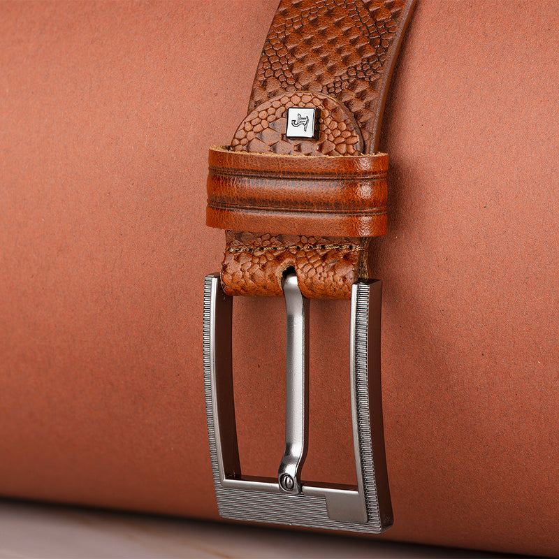 western style mens leather belt