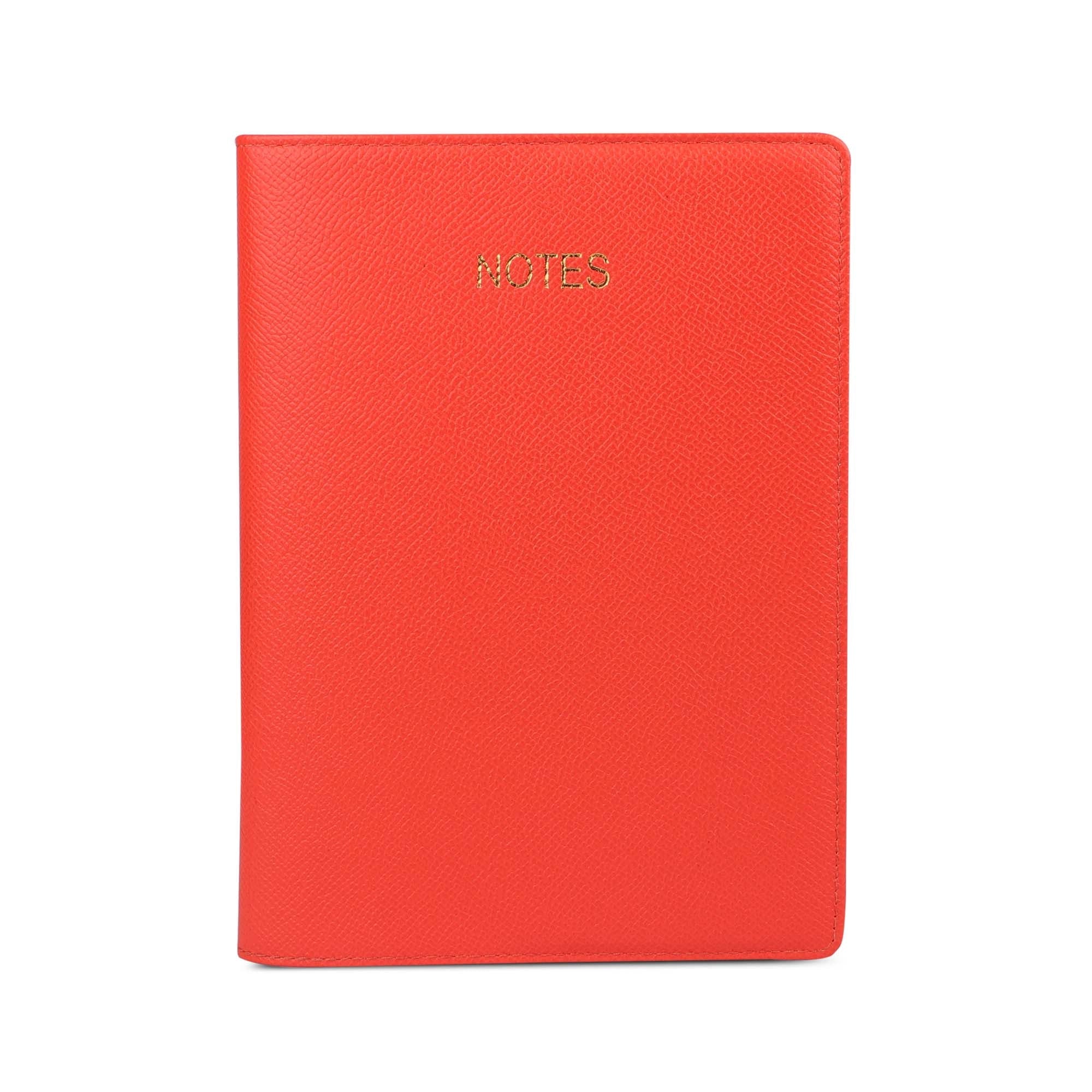 Classic - Luxury Leather Notebook | Premium Genuine Leather Journal for Men & Women | Color: Sunset Leather Talks