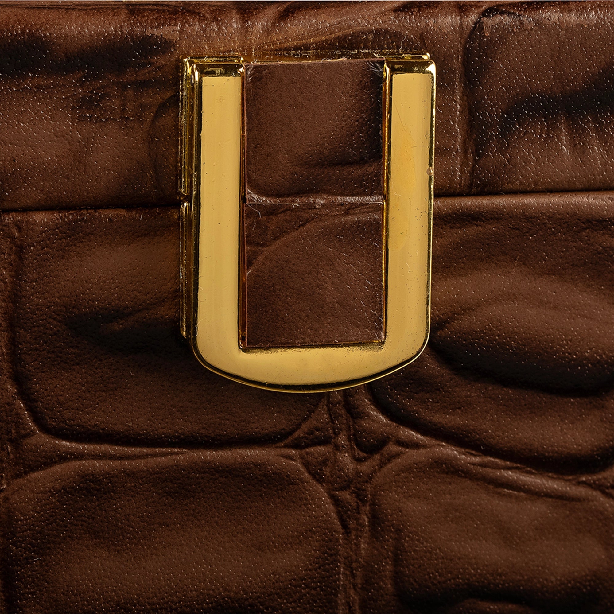 Galio Leather Watch Box / Case |  Genuine Leather Watch Box for Men | Can Hold 8 Watches | Acrylic Glass Top | Color: Crocotail Brown Leather Talks