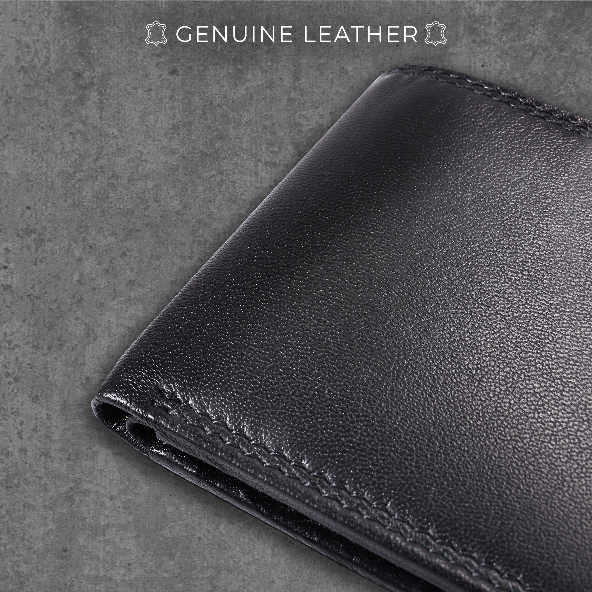 Bifold Leather Wallet for Men
