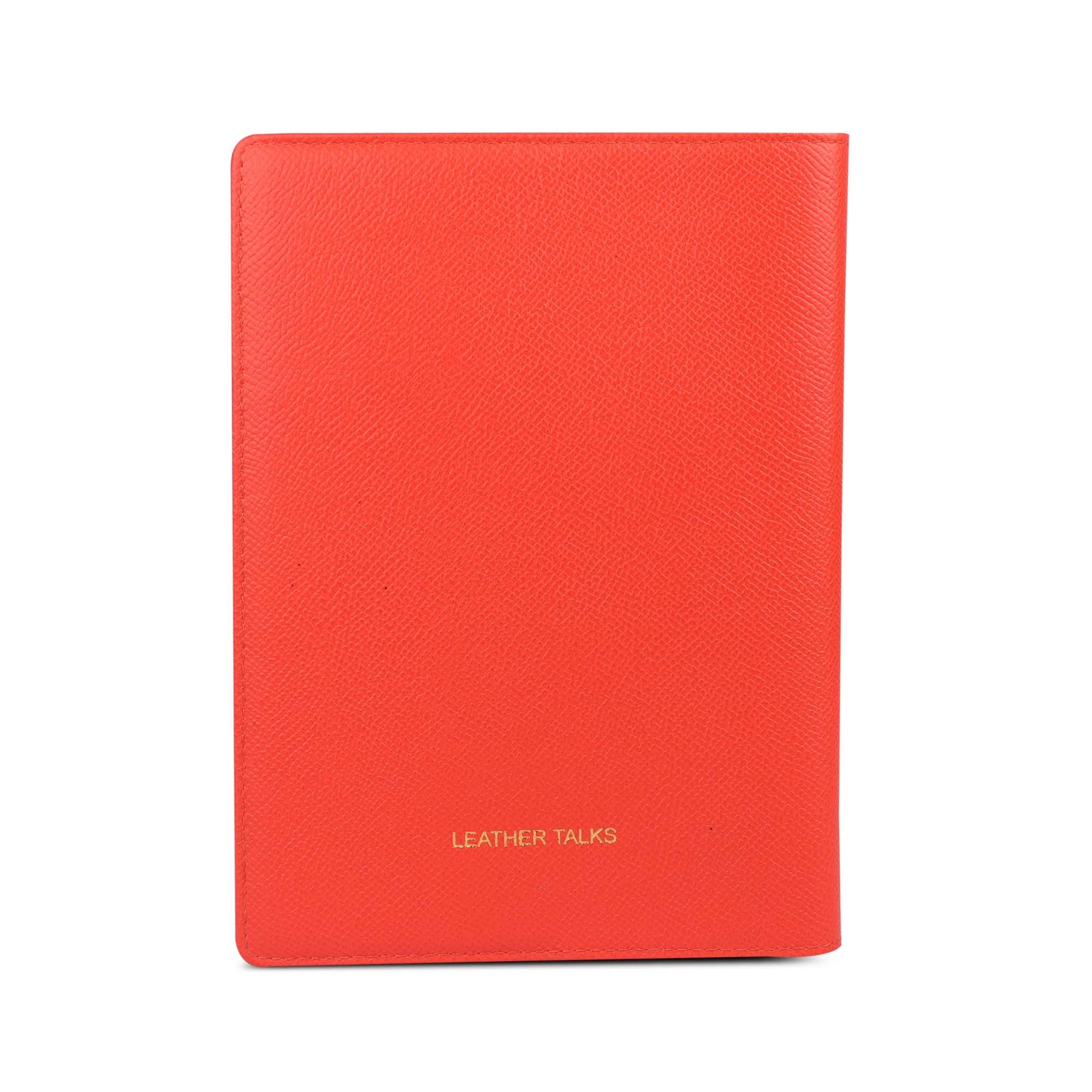 Classic - Luxury Leather Notebook | Premium Genuine Leather Journal for Men & Women | Color: Sunset Leather Talks