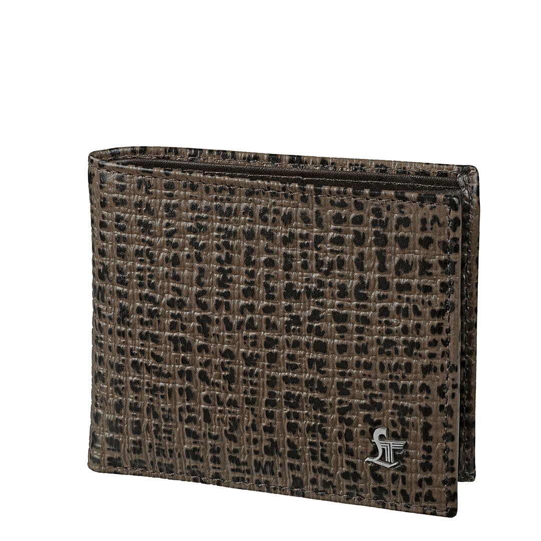 Set of II Gift Set Men's Wallet fab IV& Prime Key Pouch - Premium Leather Accessories | Color- Brown Leather Talks