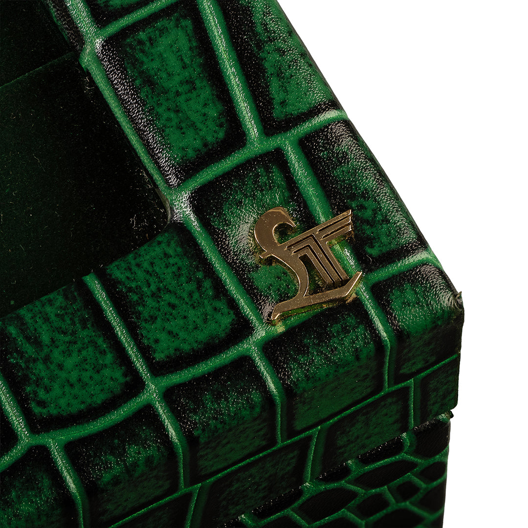 Premium Genuine Leather Watch Box for Men