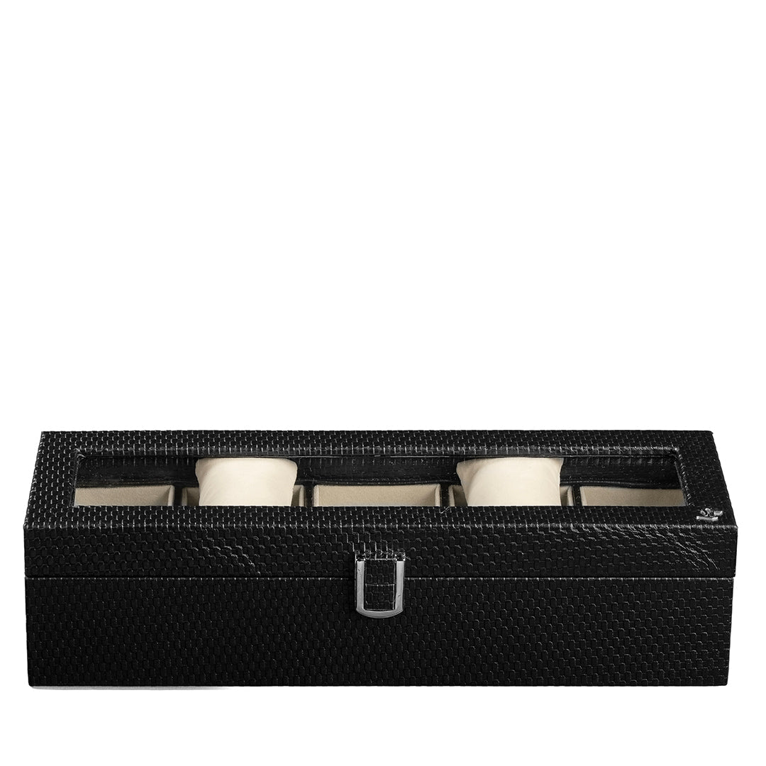  Premium Genuine Leather Watch Box | Luxury Watch Organizer for Men