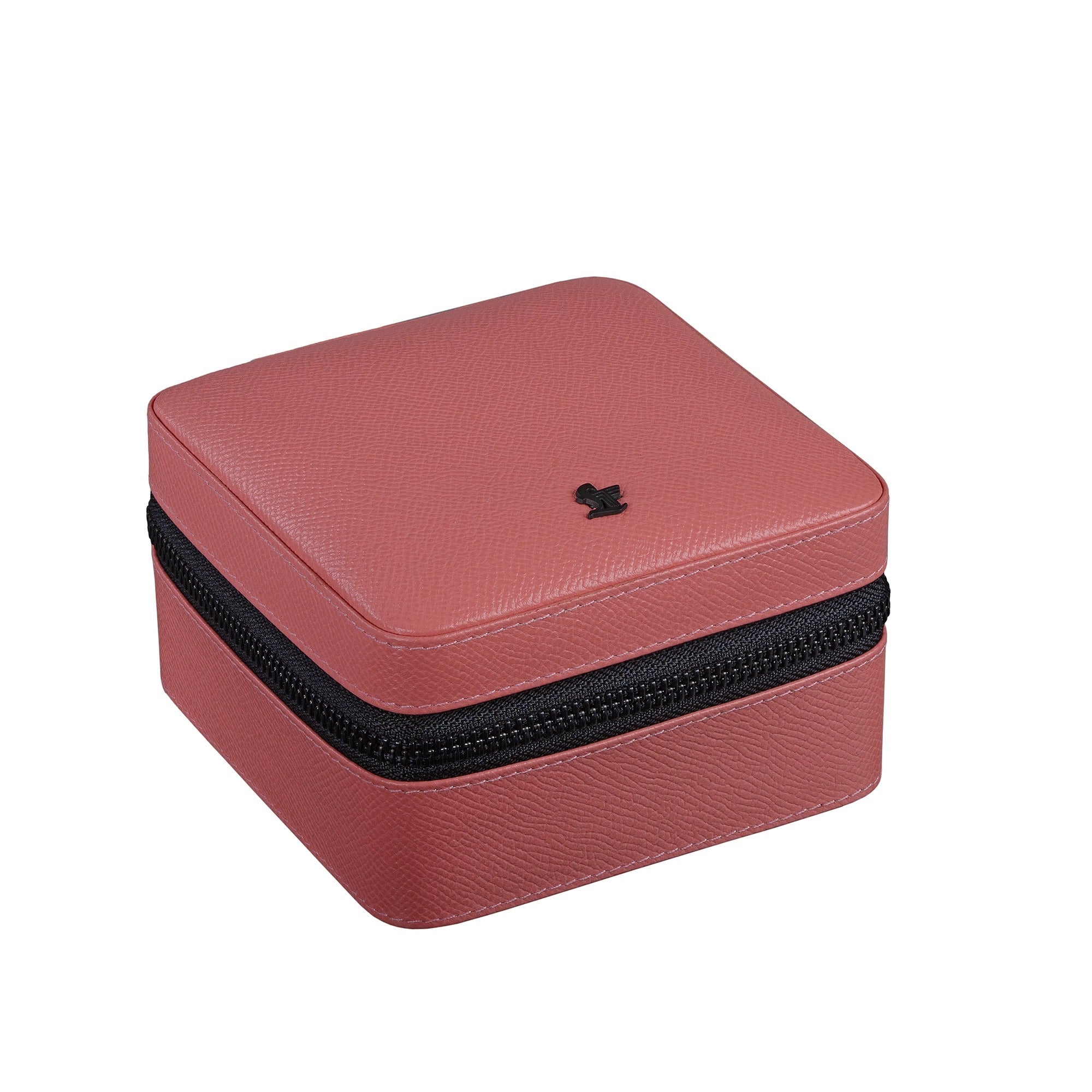 "Jewellery box 
Leather travel jewellery case 
Leather jewellery box 
Travel friendly Jewellery case"
