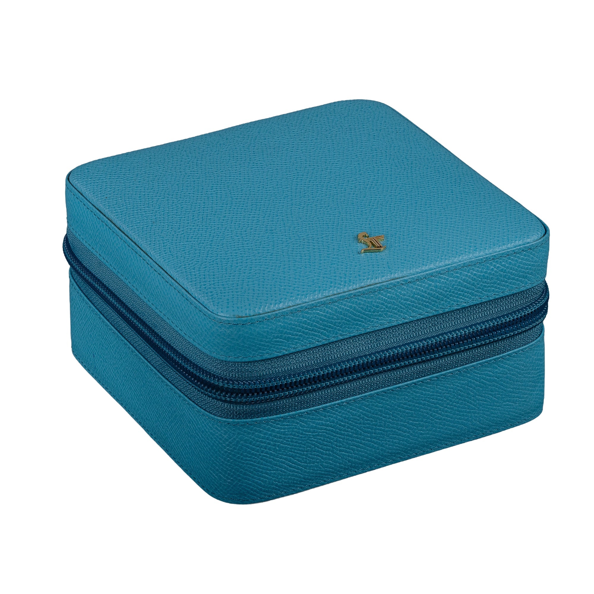 "Jewellery box 
Leather travel jewellery case 
Leather jewellery box 
Travel friendly Jewellery case"