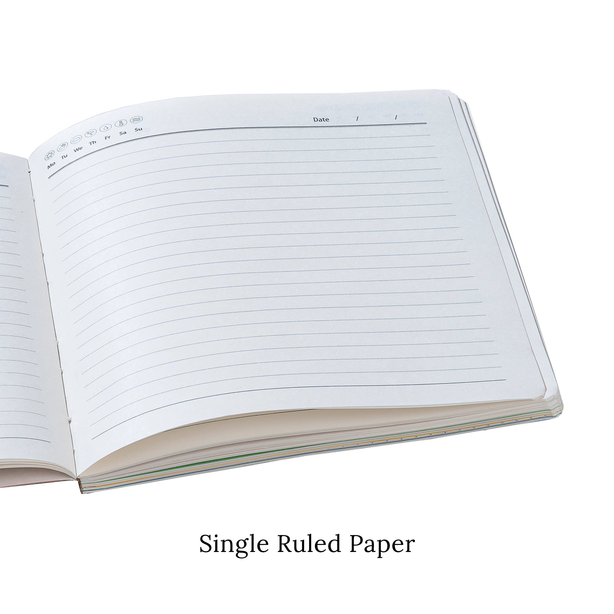 Classic - Premium Leather Journal | Luxury Genuine Leather Notebook | Refillable Writing Diary | Color: Pink Leather Talks